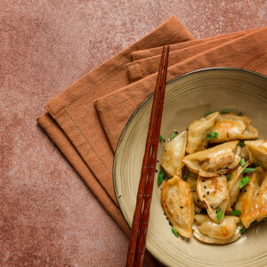 Vegetable Potsticker with Tofu